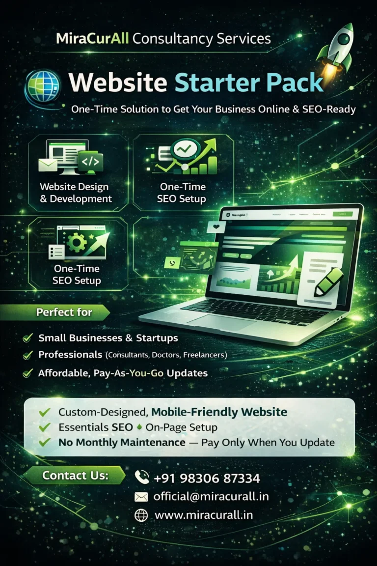 Website Starter Pack by MiraCurAll Consultancy Services