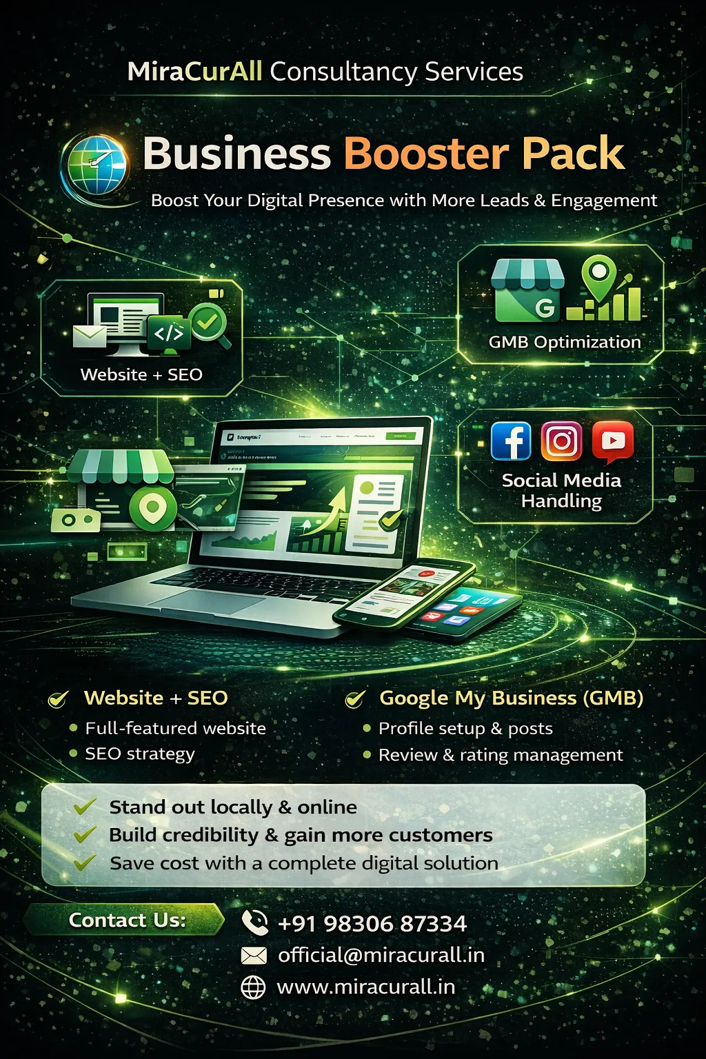 Business Booster Pack by MiraCurAll Consultancy Services