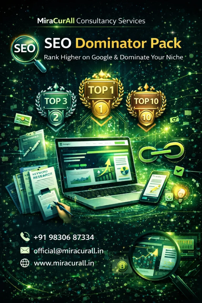SEO Dominator Pack by MiraCurAll Consultancy Services